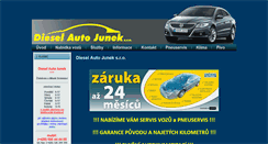 Desktop Screenshot of diesel-auto.cz