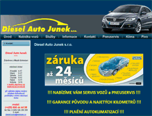 Tablet Screenshot of diesel-auto.cz